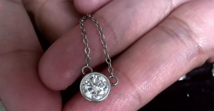 Everyday pendant shown in a Luxe livestream