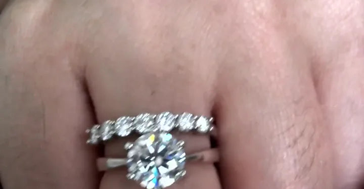 Ring stacking shown in a Luxe livestream